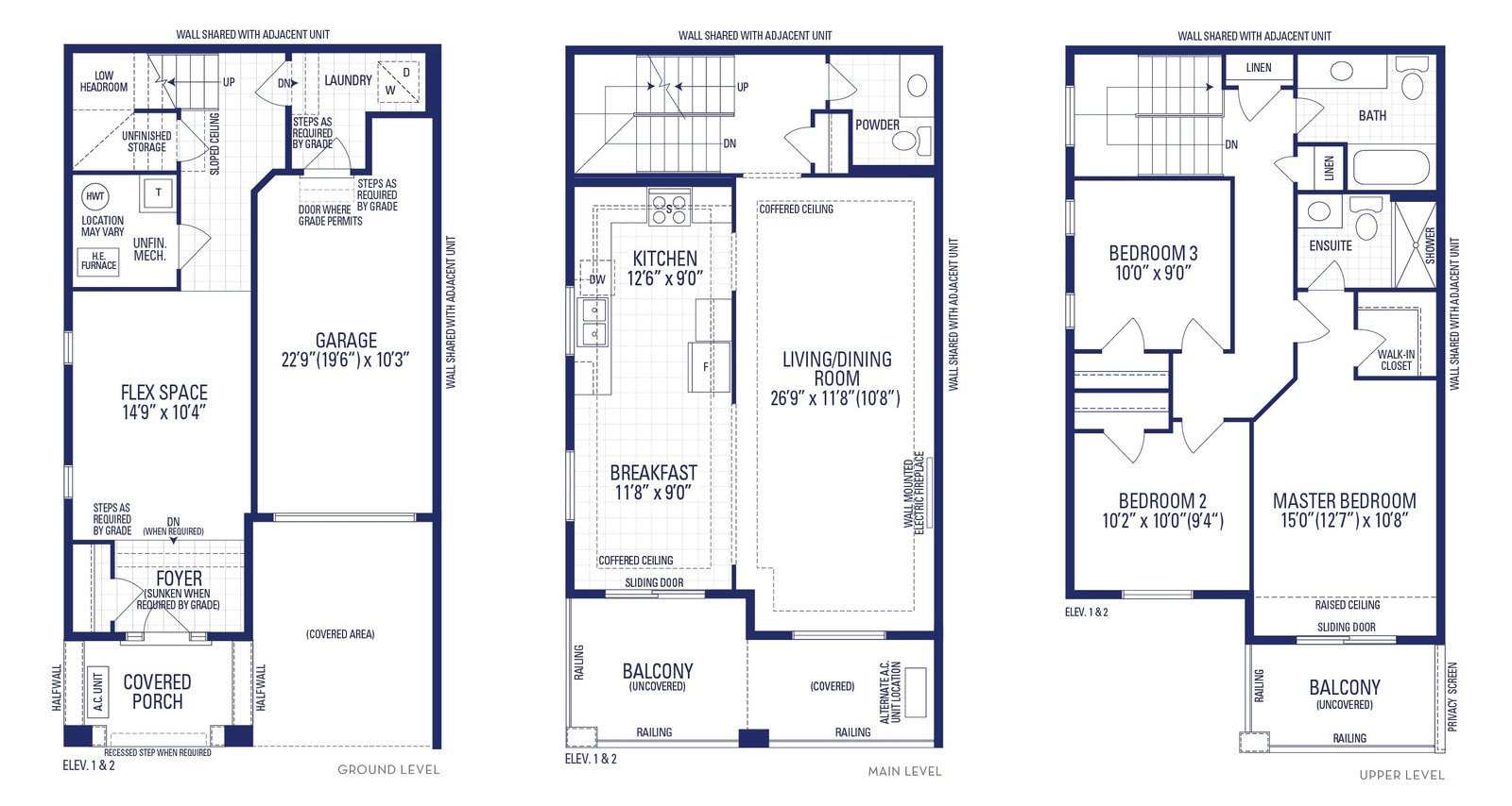 Unity Verona-6E - 2,037 sq. ft. floor plan